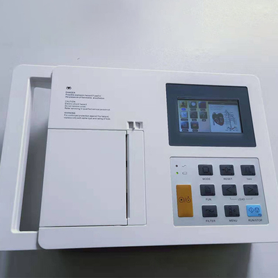 携帯用デジタル タッチ画面のElectrocardiograph ECG機械6チャネル12の鉛