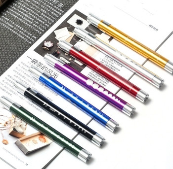 ペン ライト ライトが付いている医学のアルミ合金の看護婦LED Penlightの医者のペン