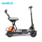 24v移動性の歩くことは年配者のための12ah 4車輪の移動性のスクーターを助ける