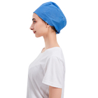 二重伸縮性がある外科は帽子の使い捨て可能で消費可能な医薬品を単一ごしごし洗う