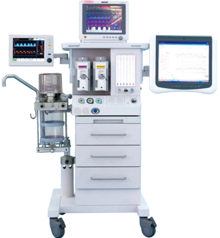 20-1500ml麻酔のカートの二酸化炭素の流れセンサーの麻酔機械